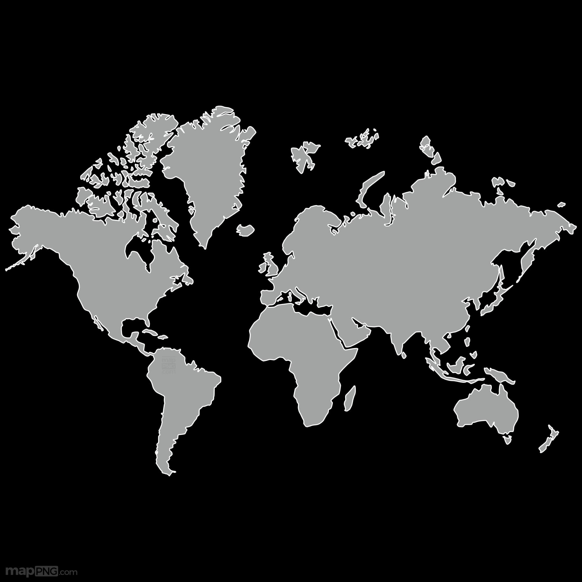 World map showing Logos Circles locations